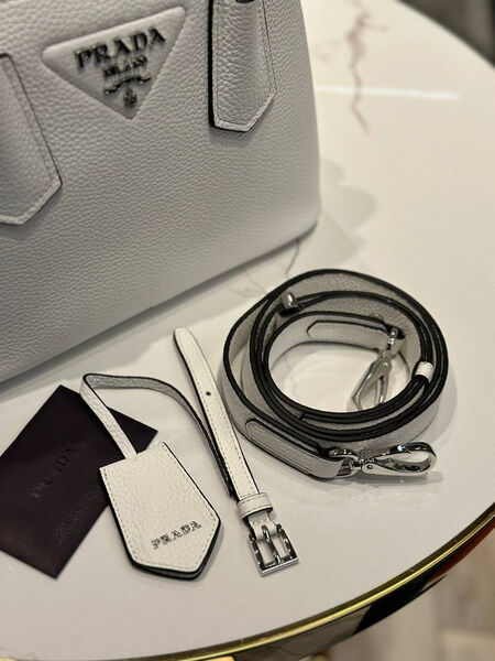 Сумка Prada женский кожа графитовый 158902-4