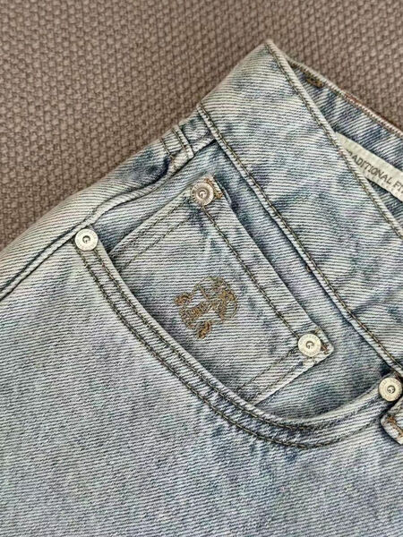 Мужские джинсы Brunello Cucinelli мужской джинса бирюзовый 121823-7