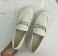 Дерби Christian Dior женский кожа белый 16285-8