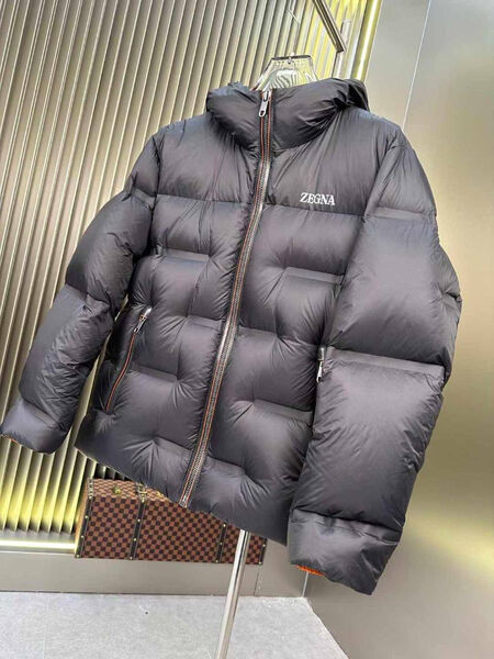 Мужской пуховик Zegna мужской черный 161521-4