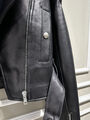 Куртка Balenciaga женский кожа черный 106490-3