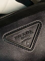 Мужская сумка мессенджер Prada мужской кожа черный 167086-10