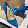 Туфли Gianvito Rossi женский замша синий 80088-1
