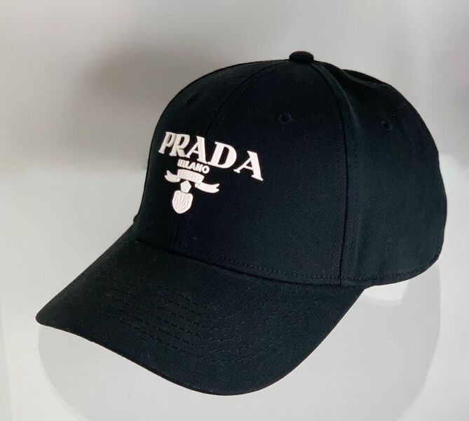 Кепка Prada женский текстиль черный 109457