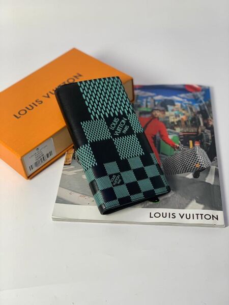 Портмоне мужской Louis Vuitton мужской канва болотный 61952-2