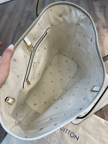 Сумка Louis Vuitton женский кожа белый 97230-3