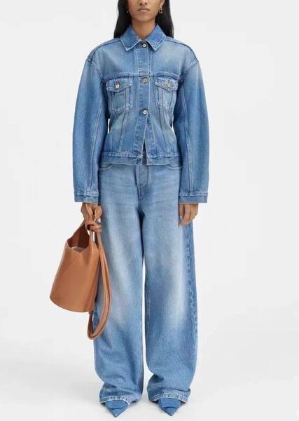 Костюм Jacquemus женский джинса синий 181326