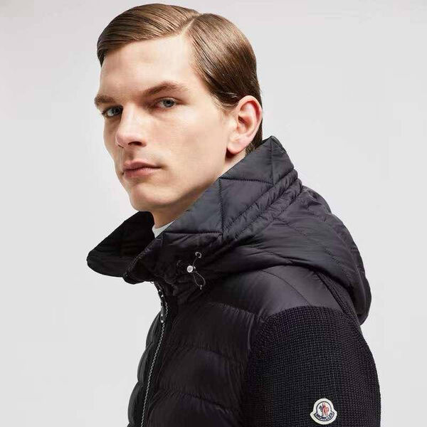 Мужская куртка Moncler мужской черный 161318-4