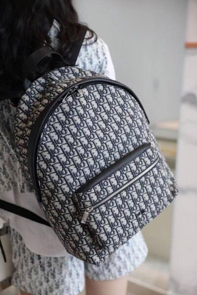 Рюкзак Christian Dior женский ткань черный 65030-3