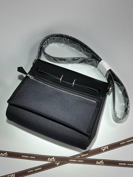 Сумка Hermèsherbag Mini женский кожа черный 191376-2