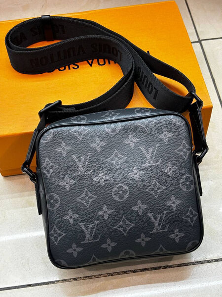 Мужская сумка мессенджер Louis Vuitton мужской канва синий 168901-2