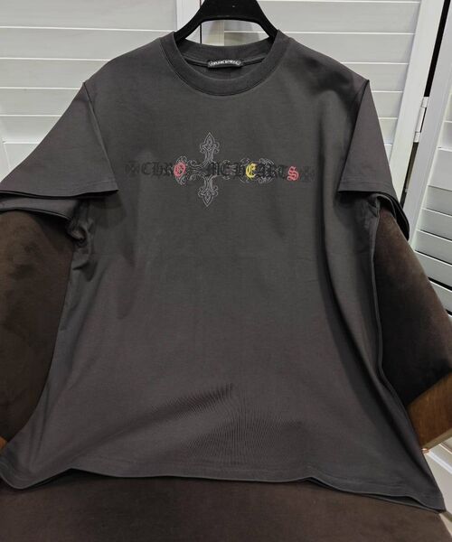 Футболка Chrome Hearts женский черный 177293
