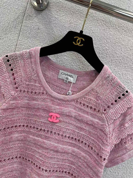 Футболка Chanel женский фиолетовый 192615-2