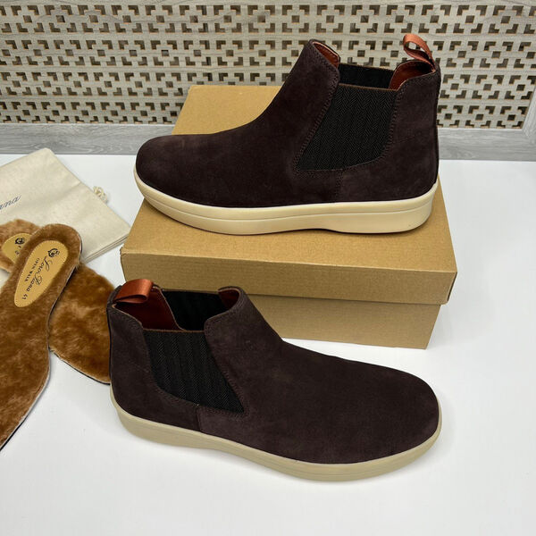 Мужские ботинки Loro Piana мужской замша 107790-2