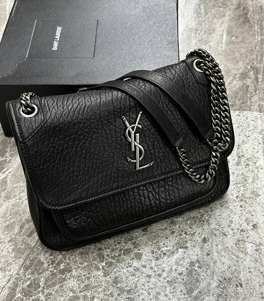 Сумка Saint Laurent женский кожа черный 129083-3