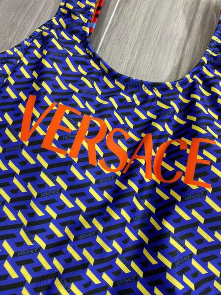 Купальник Versace женский синий 37303-2