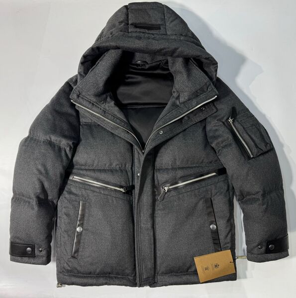 Мужской пуховик Burberry мужской черный 167980