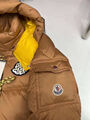 Мужской пуховик Moncler мужской бежевый 161586-8