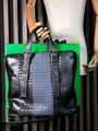 Мужской портфель Bottega Veneta мужской кожа черный 52038-7