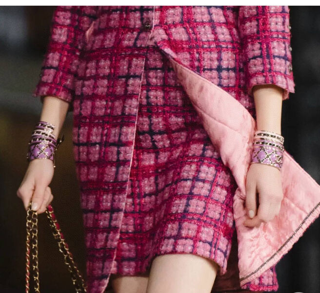 Браслет Chanel розовый 158255-2