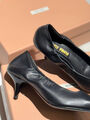 Туфли Miu Miu женский кожа черный 172713-4