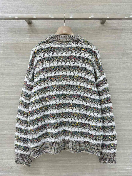 Кардиган Chanel женский вязаная ткань графитовый 200295-3