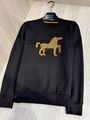 Мужской свитшот Hermès мужской черный 161228-4
