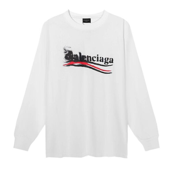 Лонгслив Balenciaga женский белый c2487026-1-2