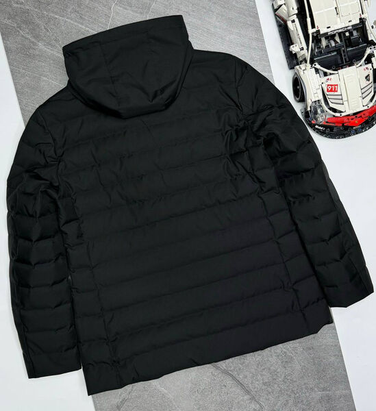Мужской пуховик Kiton мужской черный 165339-2