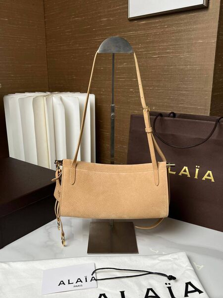 Сумка Alaïa женский кожа бежевый t2513450-1-4