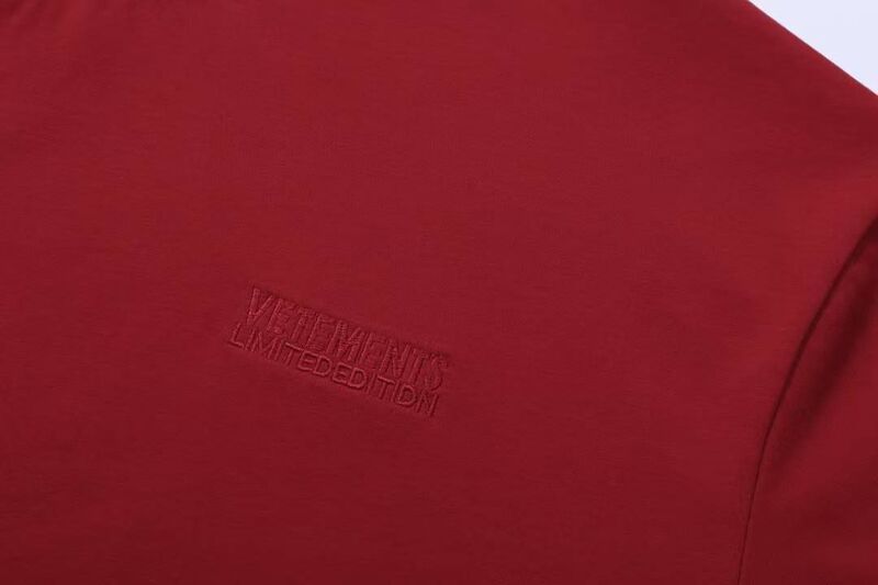 Футболка Vetements женский бордовый q5386076-1-8