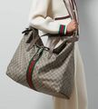 Дорожная сумка Gucci мужской кожа бежевый 167105-1