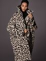 Шуба Max Mara женский леопардовый 91290-2