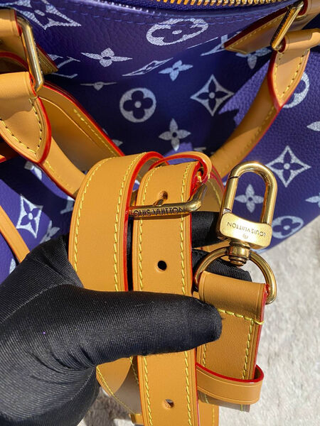 Сумка Louis Vuitton женский кожа синий 195027-4