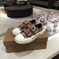 Детские кеды Burberry текстиль 179688-5