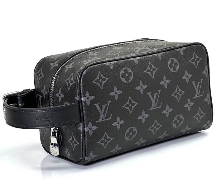 Мужской несессер косметичка Louis Vuitton мужской канва черный 150089