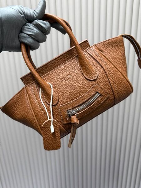 Сумка Celine женский кожа коричневый e0251937-1