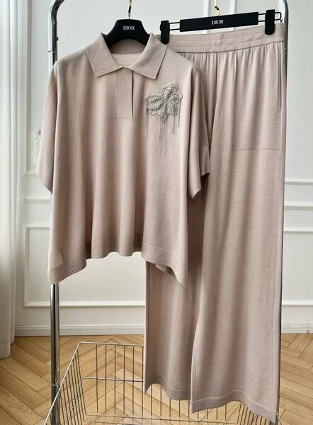 Костюм Brunello Cucinelli женский бежевый 176294