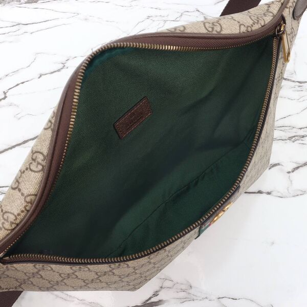 Поясная сумка-слинг Gucci женский канва l1742655-1-9