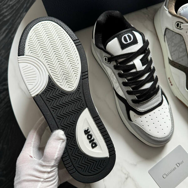 Мужские кроссовки Christian Dior мужской кожа белый 146790-2
