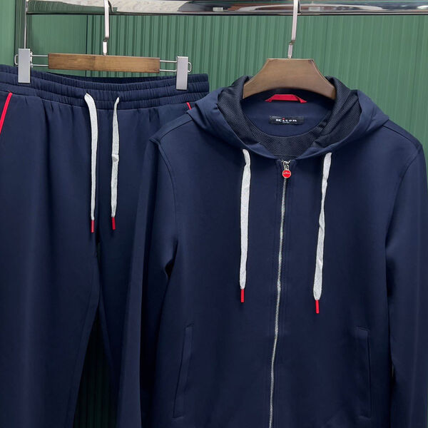 Мужской костюм Kiton мужской синий 126774-2