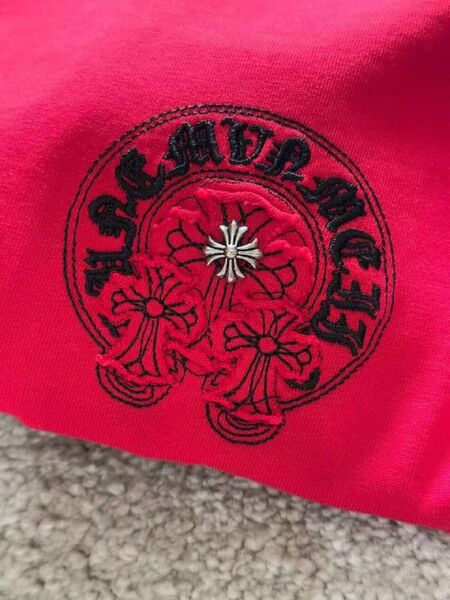 Футболка Chrome Hearts мужской бордовый c7970840-1-8