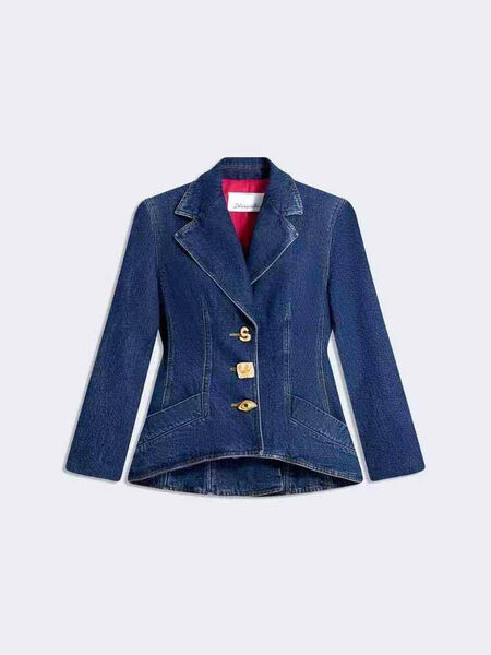 Пиджак Schiaparelli женский джинса синий 194922-2