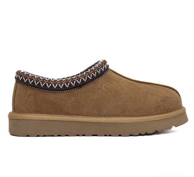 Угги Ugg Tasman Slipper женский замша бежевый 201988