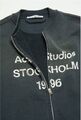 Свитшот на молнии Acne Studios мужской черный t5462570-1-8