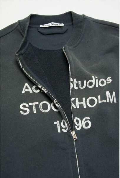 Свитшот на молнии Acne Studios мужской черный t5462570-1-8