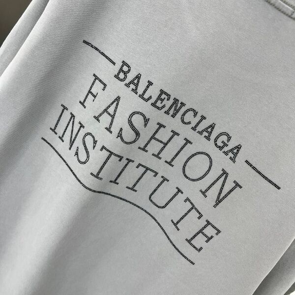 Мужской лонгслив Balenciaga мужской серый p9224702-1-8