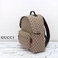 Рюкзак Gucci женский кожа бежевый 166482-2