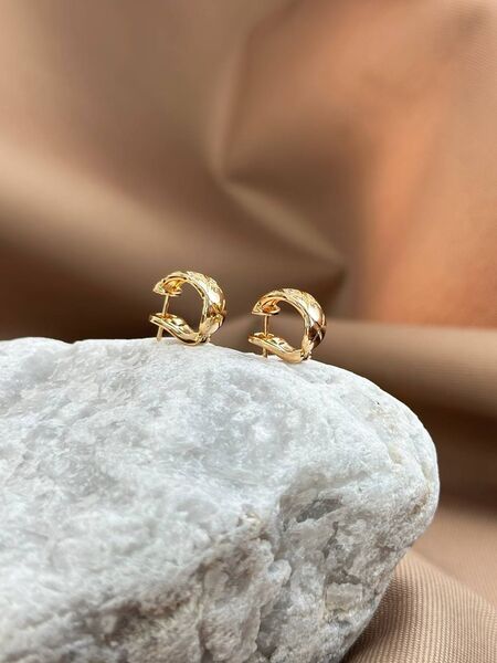 Серьги Chanel Coco Crush женский золото p3200035-1-2