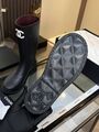 Женские сапоги Chanel женский резина черный h2206107-1-7